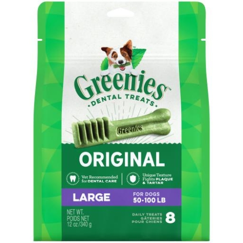 Greenies Dental Chew Large Original 8ct 12oz