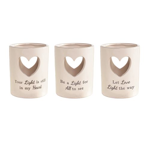 Tealight Led W/ Heart