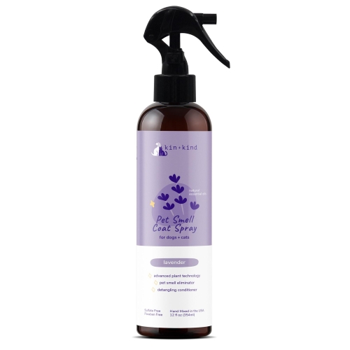 Kin & Kind Lavender Dog Coat Spray 12oz