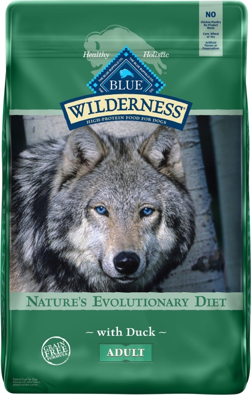 4.5Lb Blue Buffalo Wilderness Grain Free Duck Adult Dog