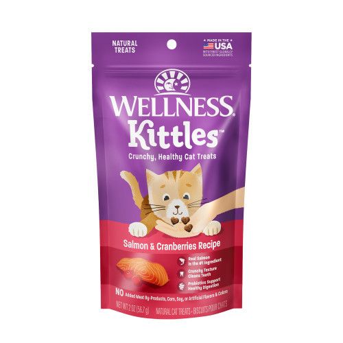Wellness Kittles Salmon & Cranberries Treat 2oz