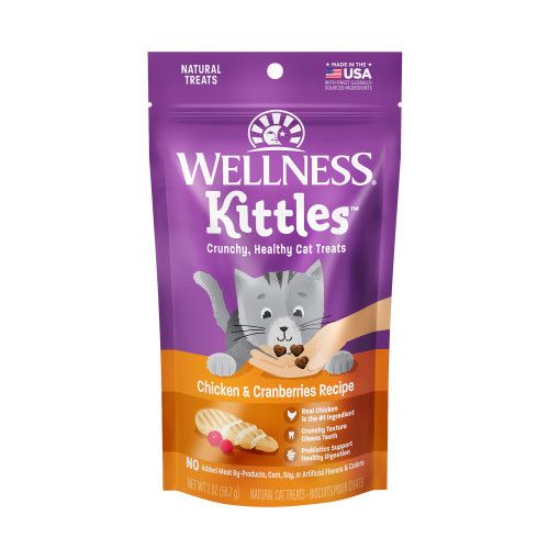 Wellness Kittles Chicken & Cranberries Recipe 2oz