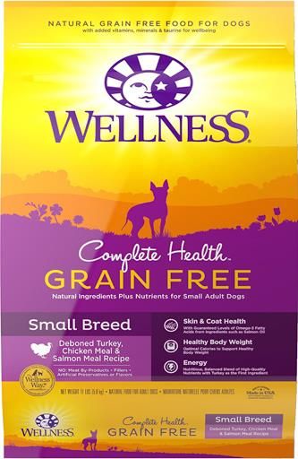 Wellness Grain Free Small Breed Turkey & Salmon 11lb