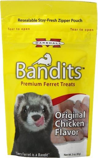 Marshall Bandit  Ferret Treats Chicken 3oz