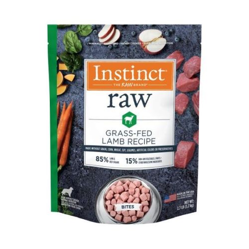 Natures Variety Instinct Grain Free Raw Lamb Bites 2.7lb