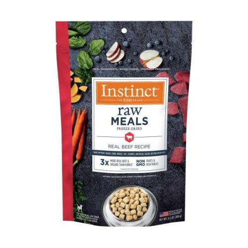 Natures Variety Instinct Grain Free Raw Beef Bites 9.5oz