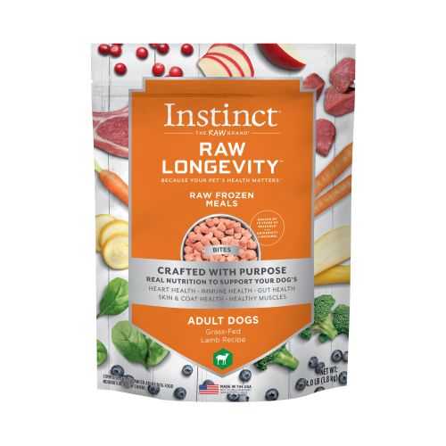 Natures Variety Instinct Grain Free Raw Lamb Bites 4lb