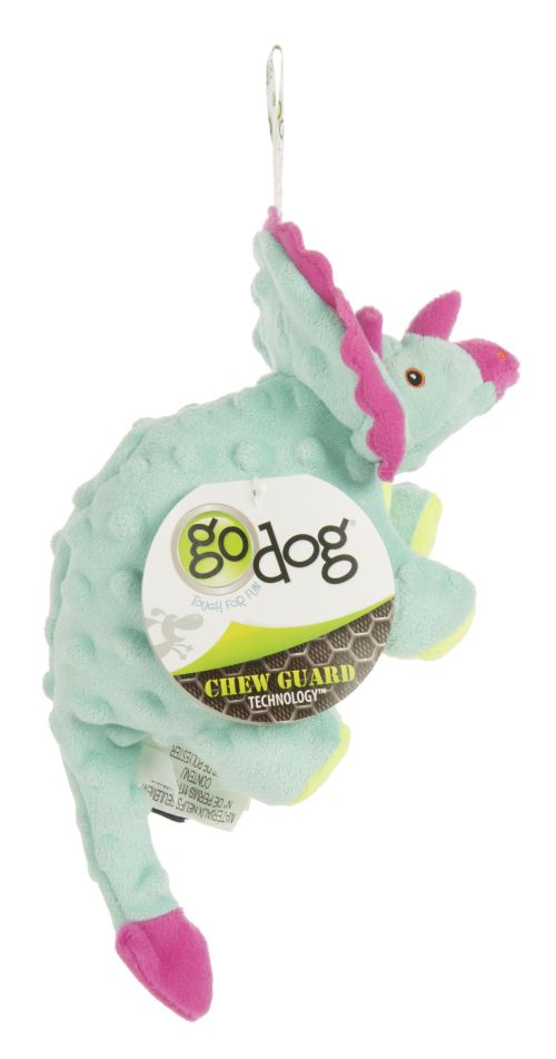 Godog Dino Frills Teal Small