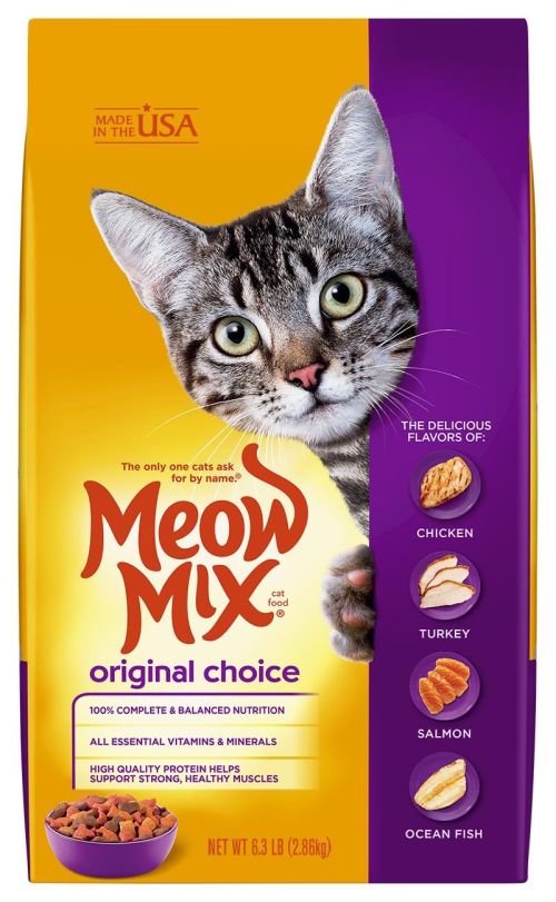 6.3lb Meow Mix Cat Food