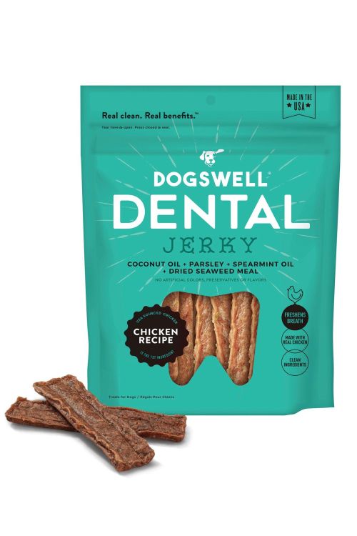 Dogswell Chicken Dental Jerky 24oz