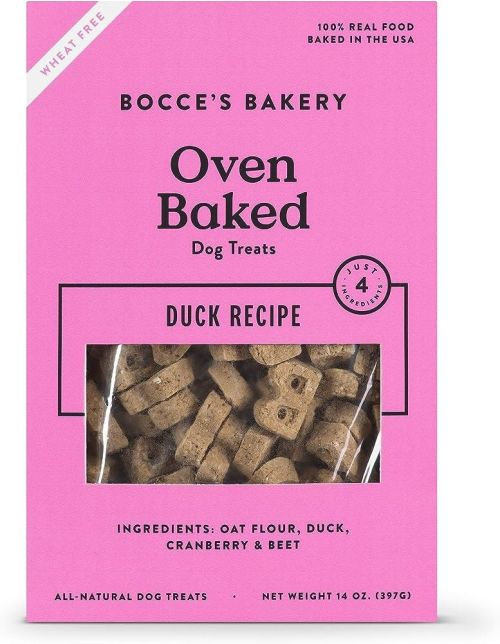 Bocce Basic Wheat Free Duck Treat 14oz