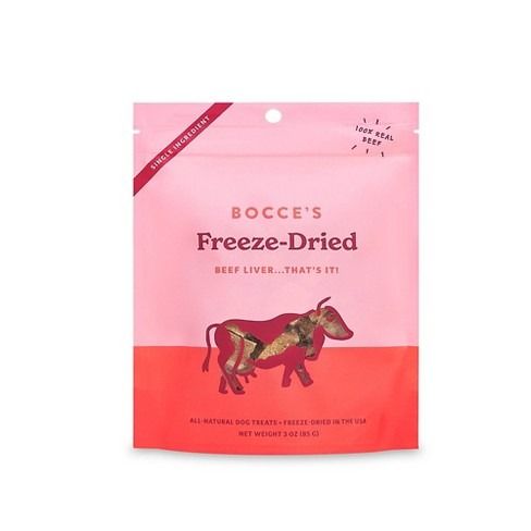 Bocce Freeze Dried Beef Liver 3oz