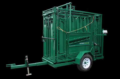 Hd Cattle Chute W/ Wheels