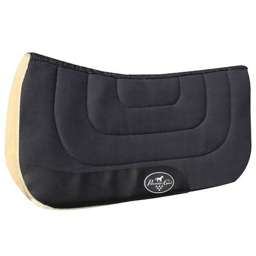 Professionals Choice Saddle Pad Contoured Black