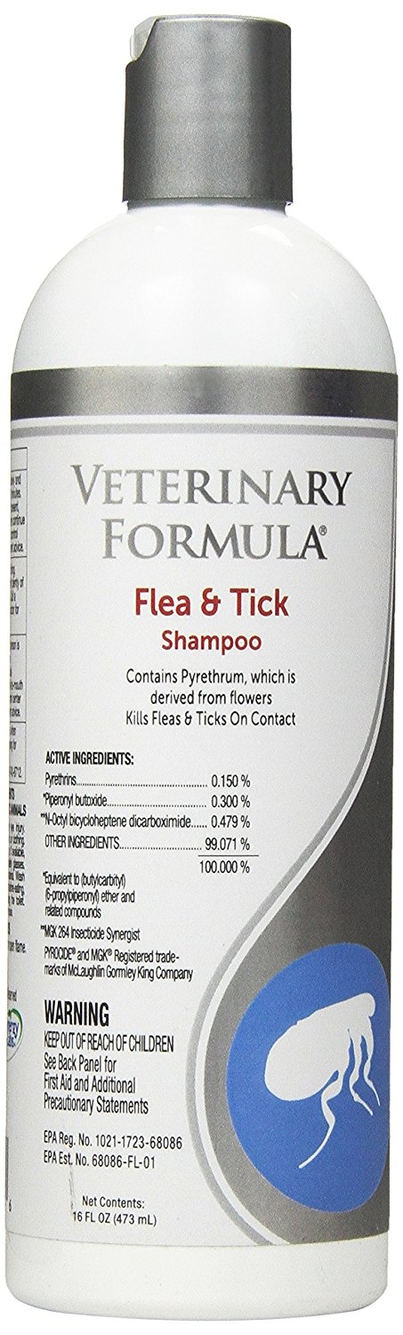 Veterinary Formula Clinical Care Flea & Tick Shampoo 17oz