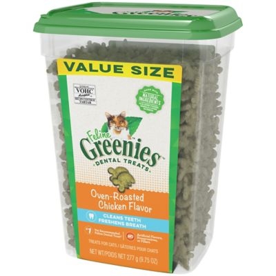 Greenies Treat Tub Cat Chicken 9.7oz