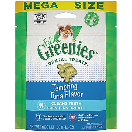 Greenies Dental Treat Cat Tuna 4.6oz