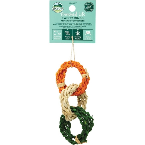 Oxbow Twisty Rings Toy