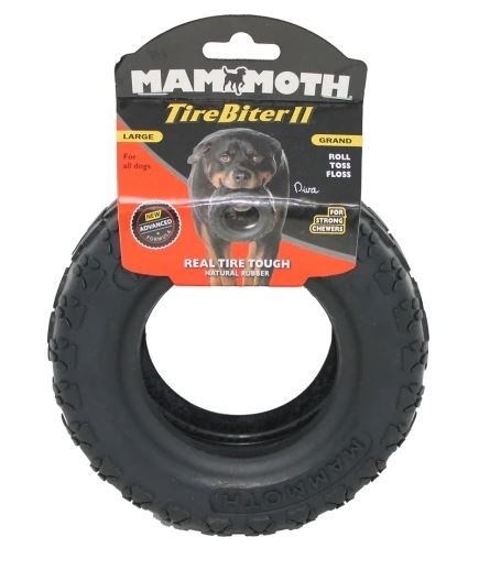 Mammoth Tire Biter Large 6" Dog Toy