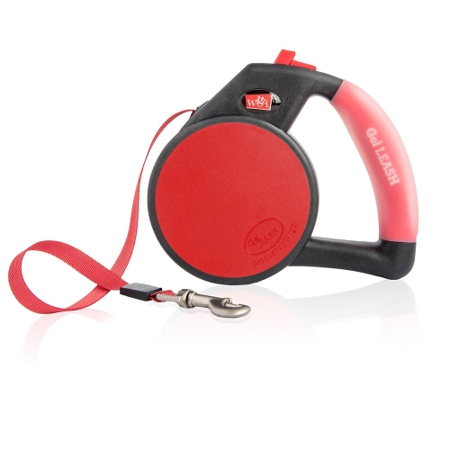 Wigzi Leash Retractable Red Large