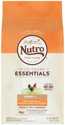 5Lb Nutro Puppy Chicken, Rice & Sweet Potato