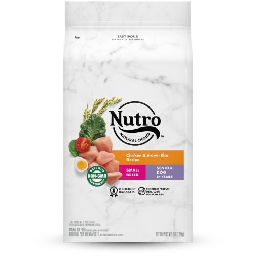 5Lb Nutro Dog Small Breed Senior Chicken & Brown Rice