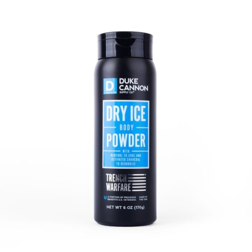 Duke Cannon Dry Ice Body Powder 6oz