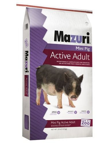 25# Maz Mini Pig Active Adult
