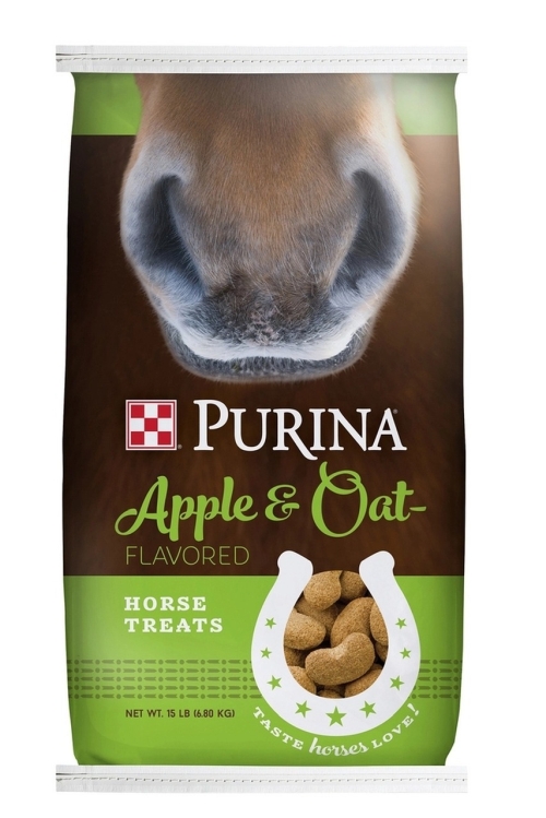 Purina Apple & Oat Horse Treats 15lb