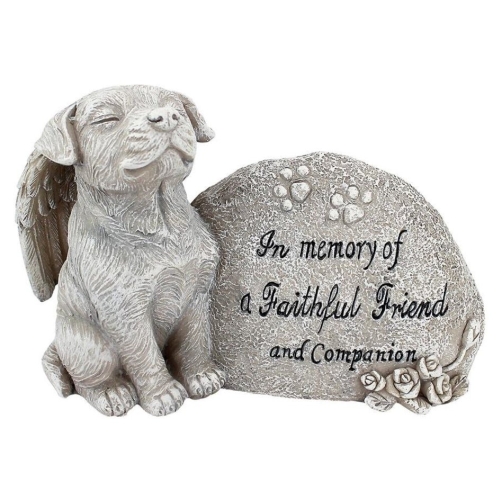 Statue Dog Forever In Heart