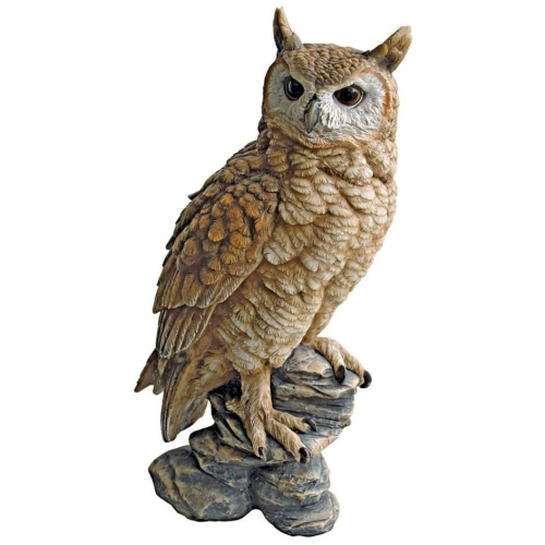 Statue Forest Owl