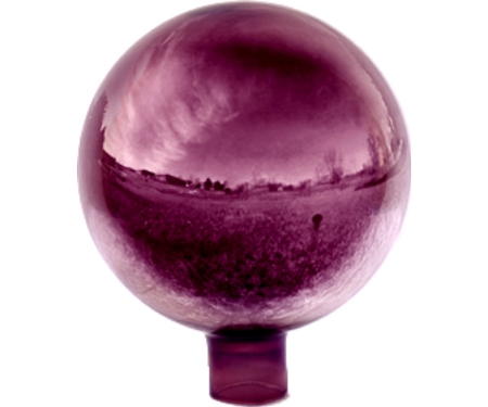 Gazing Globe 10" Mauve