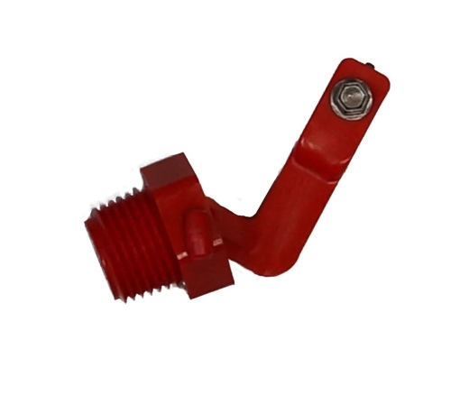 Ritchie Hog Valve Red 1/2" Male