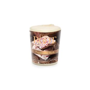 Root Candle Votive 20hr Peppermint Bark