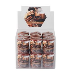 Root Candle Votive 20hr Ginger Chai