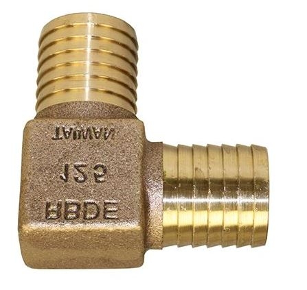 11/4x11/4 Brass Elbow