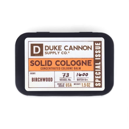 Duke Cannon Solid Cologne Birchwood