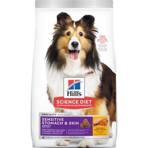 4Lb Hill's Science Diet Adult Sensitive Stomach & Skin Dry Dog Food, Chicken