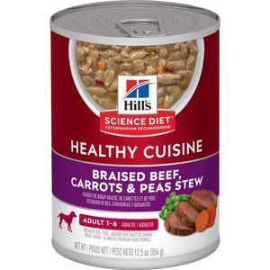 Hill's Science Diet Healthy Cuisine Adult Dog Braised Beef Stew 12.5oz