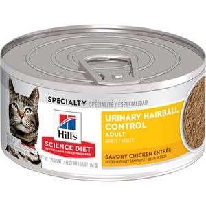 5.5OZ Hill's Science Diet Adult Urinary & Hairball Control Wet Cat Food