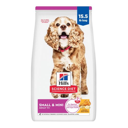 15.5lb Hill's Science Diet Small/Toy Age Defy Chicken & Rice