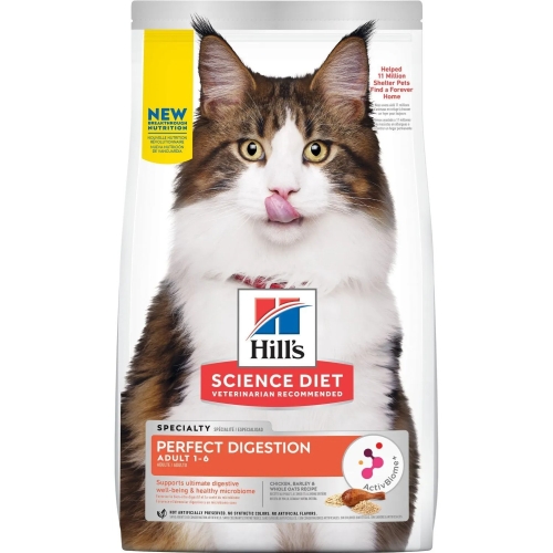 3.5Lb Hill's Science Diet Adult Perfect Digestion Cat