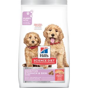 13lb Hill's Science Diet Puppy Sensitive Skin & Stomach Salmon & Rice