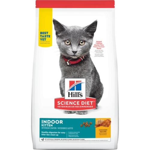 3.5Lb Hill's Science Diet Kitten Indoor Dry Cat Food, Chicken Recipe