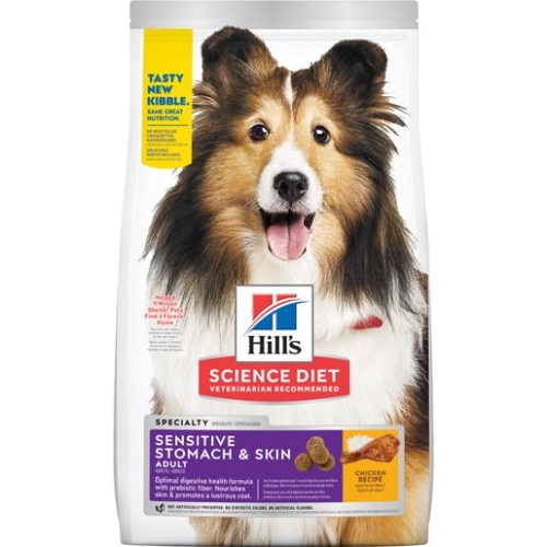 30Lb Hill's Science Diet Adult Sensitive Stomach & Skin Dry Dog Food,