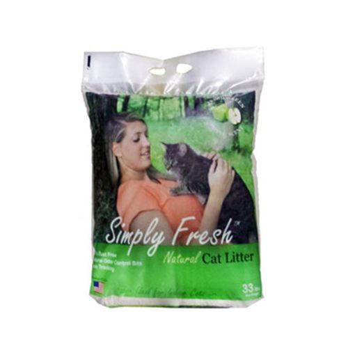 Simply Fresh Litter Green Apple Scented 33Lb