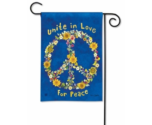 Garden Flag Unite In Peace