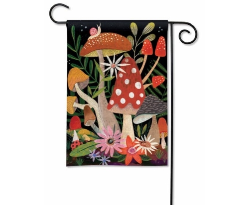 Garden Flag Mushroom Garden