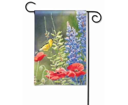 Garden Flag Goldfinch Song