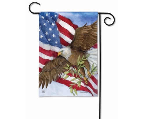 Garden Flag Soaring Eagle